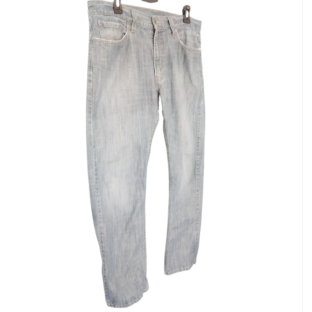 Levi's 514 Slim Straight Denim Blue Jeans Sz 34‎